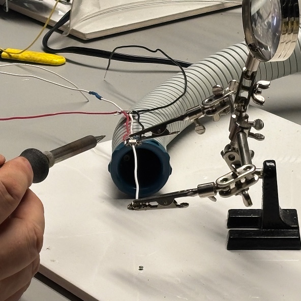 Images from the soldering demo