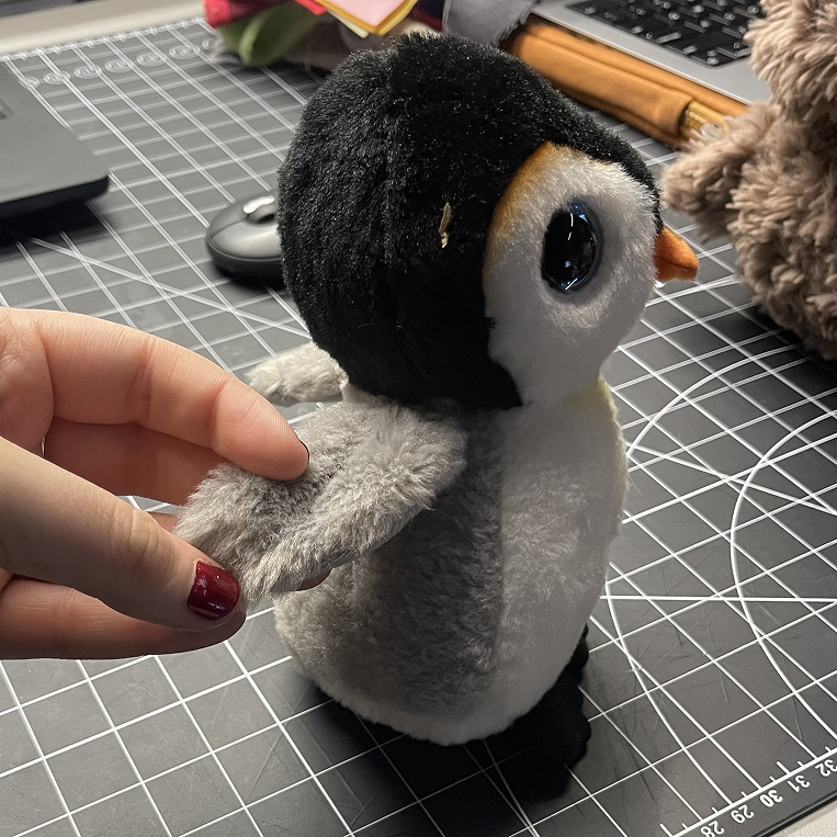 We noted how users interacted with each plushie during our first usability test.